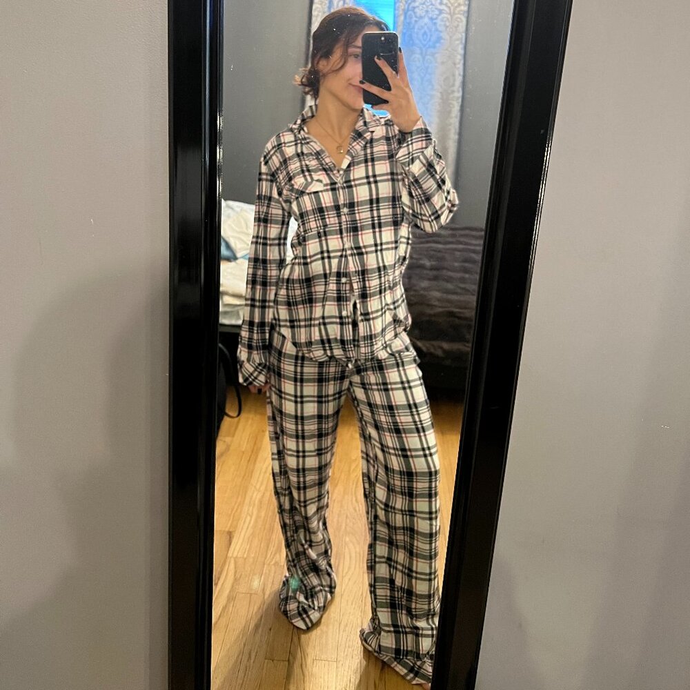 Victoria's Secret PJ Set XS Plaid